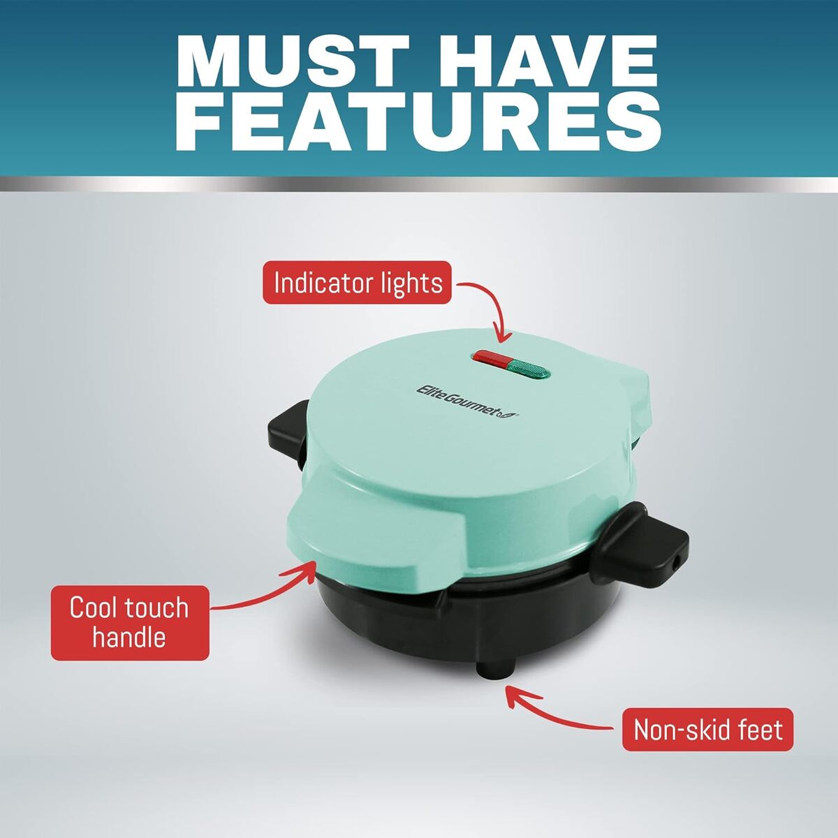 Elite Gourmet Stuffed Waffle Maker