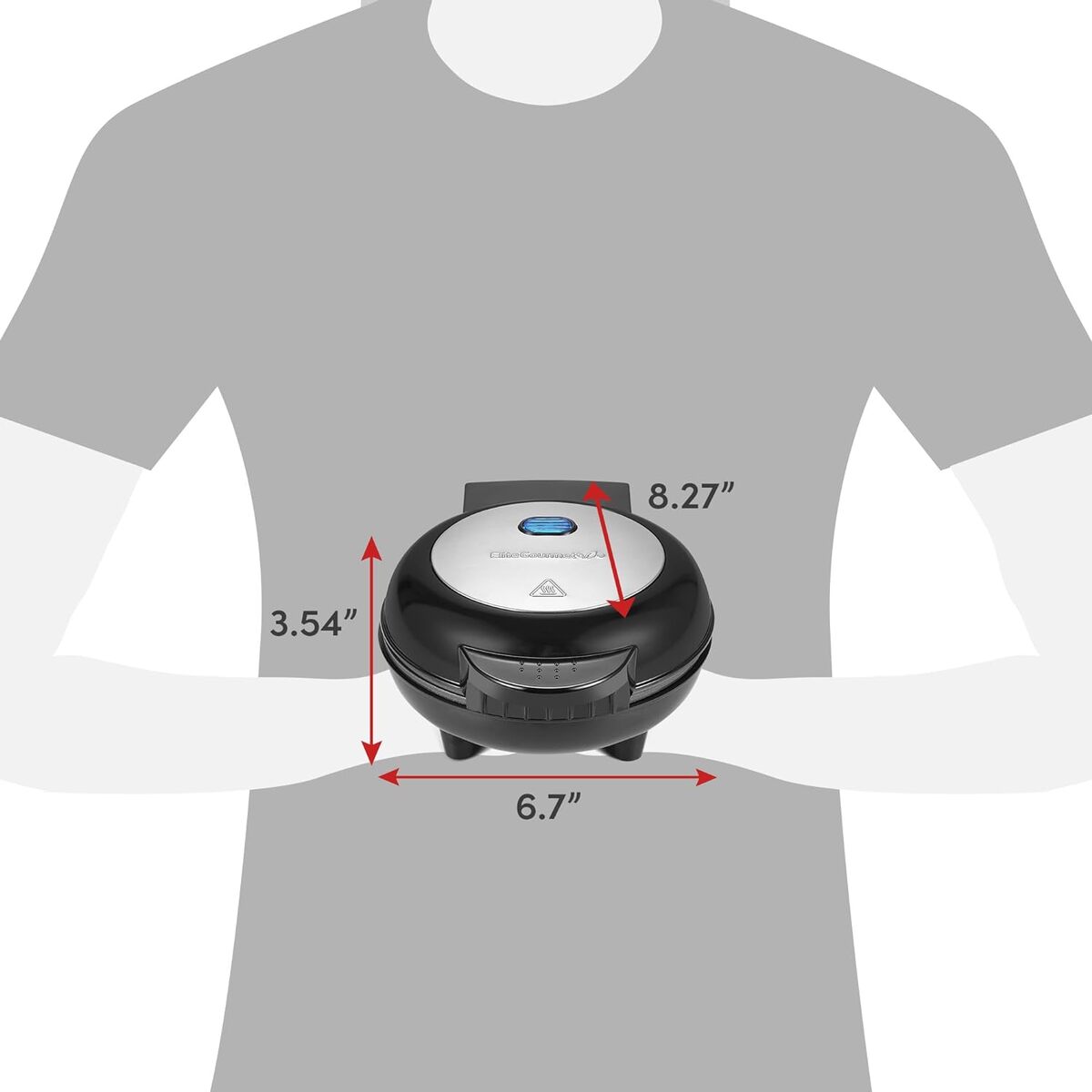 Elite Gourmet 5.6" Omelet Maker