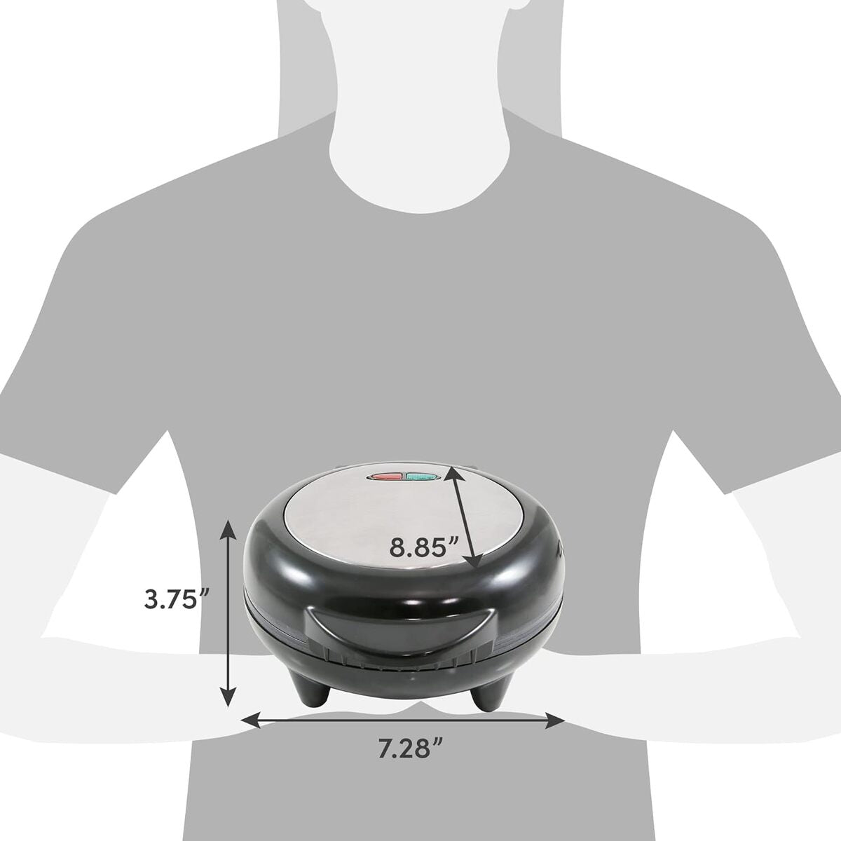 Elite Gourmet 6.5" Omelet Maker