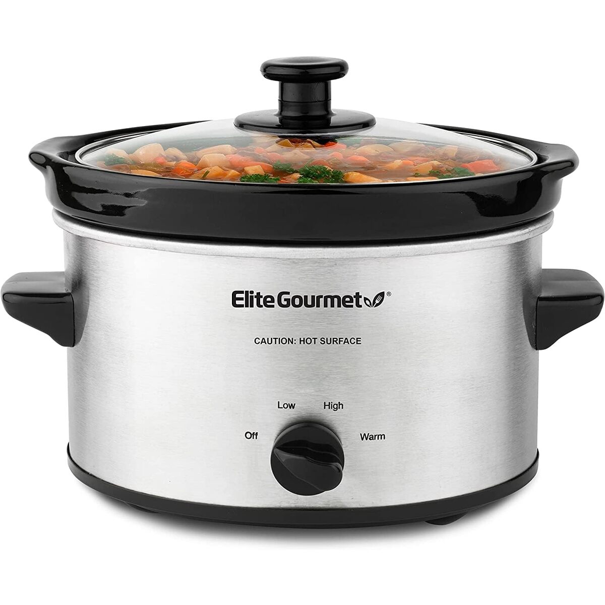 Elite Gourmet 2 Quart Slow Cooker