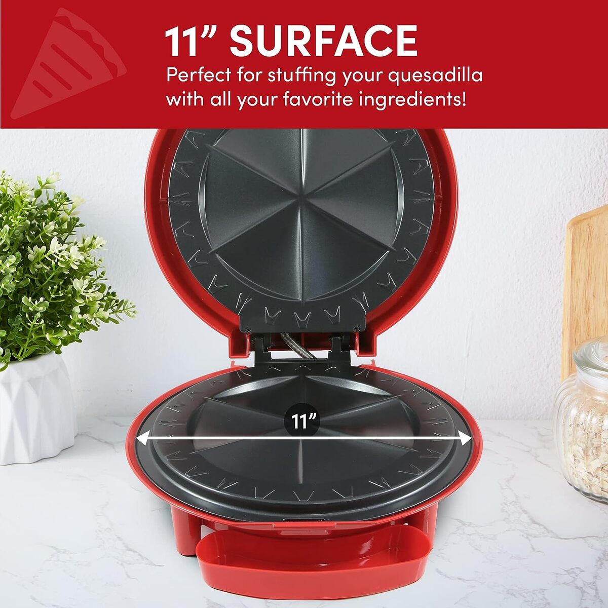 Elite Gourmet 11" Quesadilla Maker