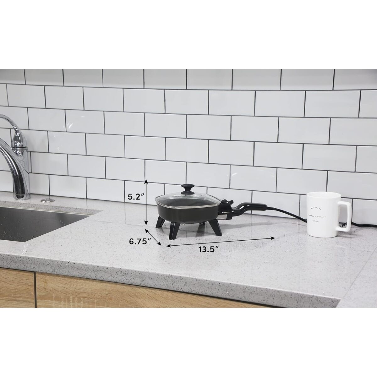 Elite Gourmet 7" Electric Skillet