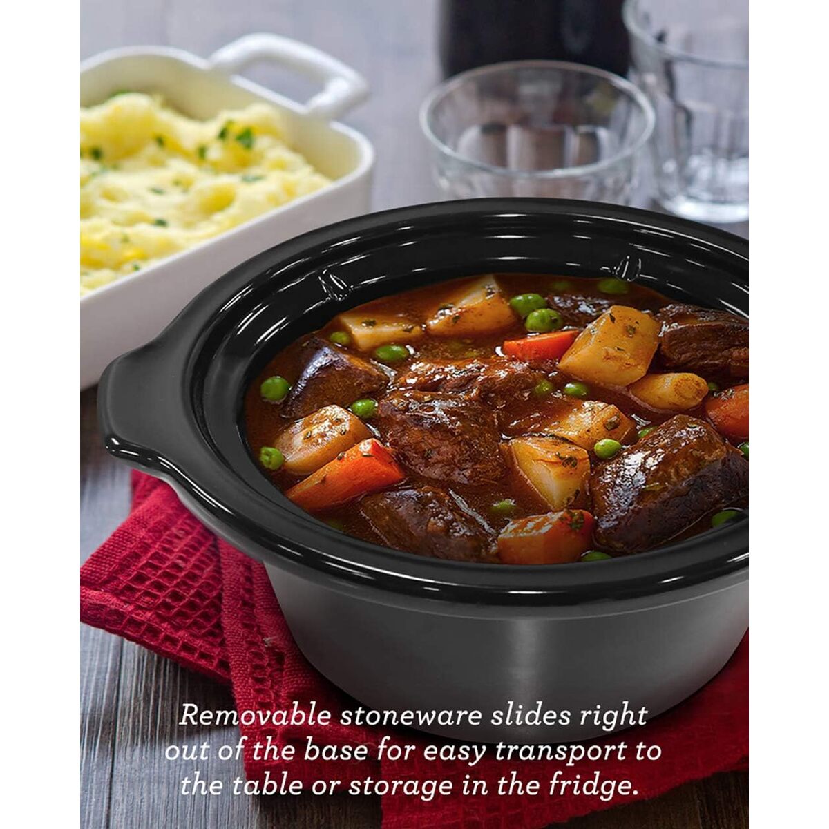 Elite Gourmet 2 Quart Slow Cooker