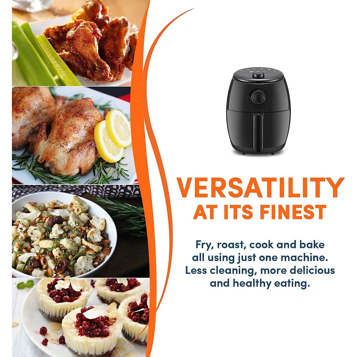 Elite Gourmet 2.1 Quart Air Fryer
