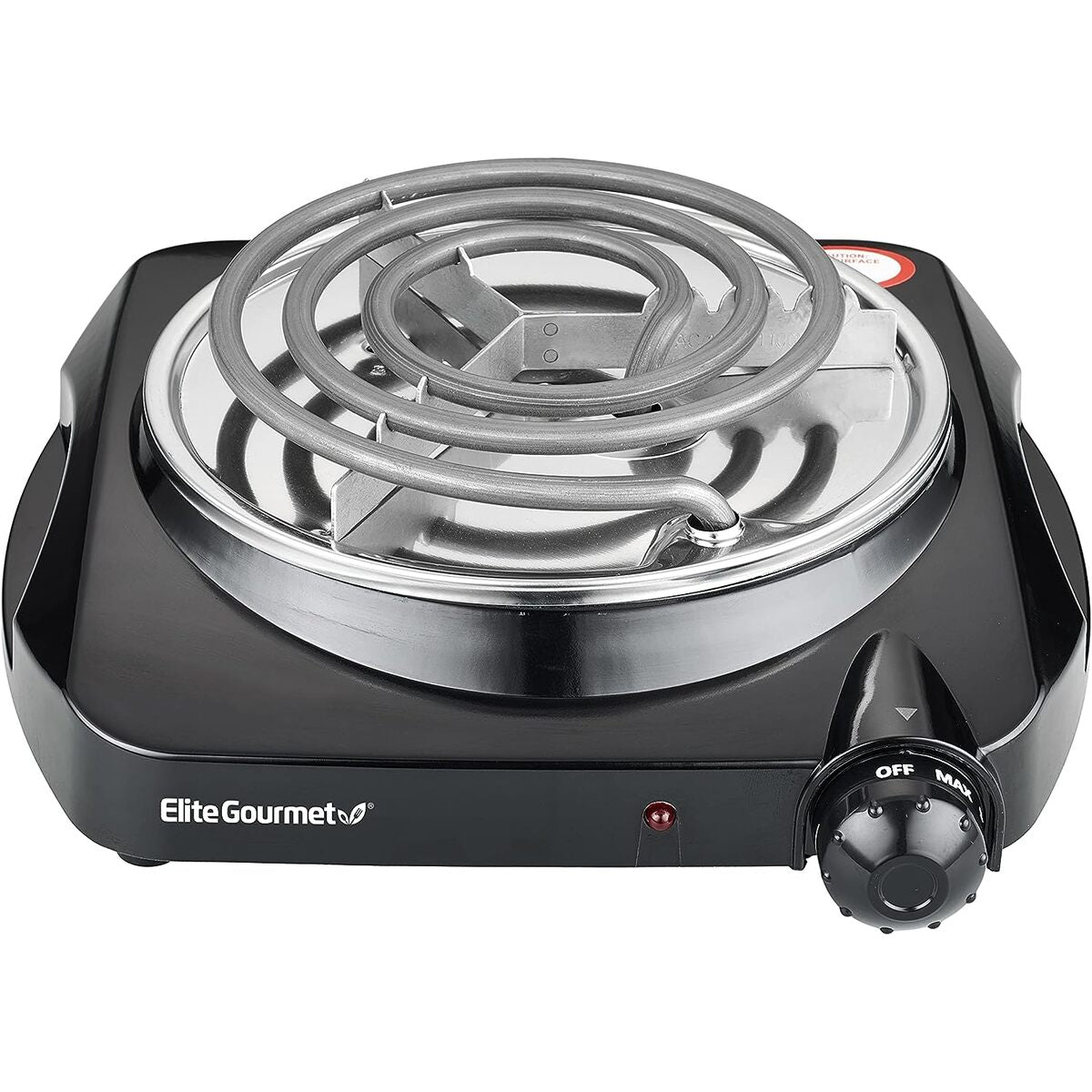 Elite Gourmet Single Burner Coil Hot Plate