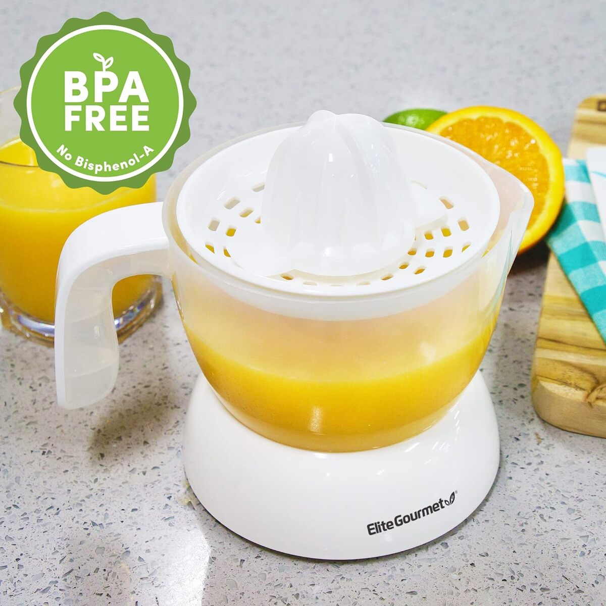 Elite Gourmet 2 Cup Citrus Juicer