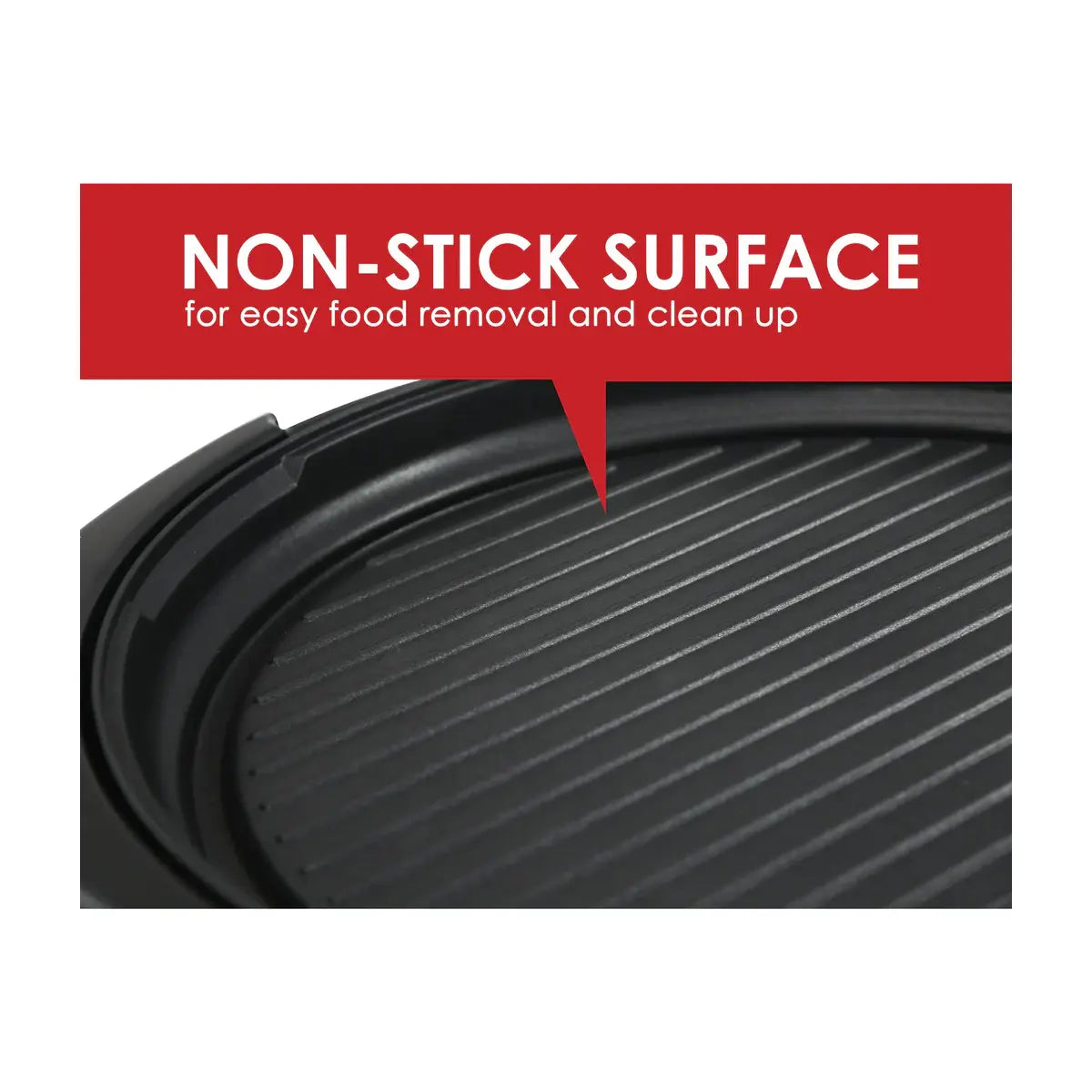 Elite Gourmet 14" Nonstick Electric Indoor Grill With Glass Lid