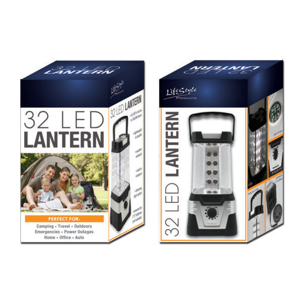 LifeStyle Products 32 LED Lantern