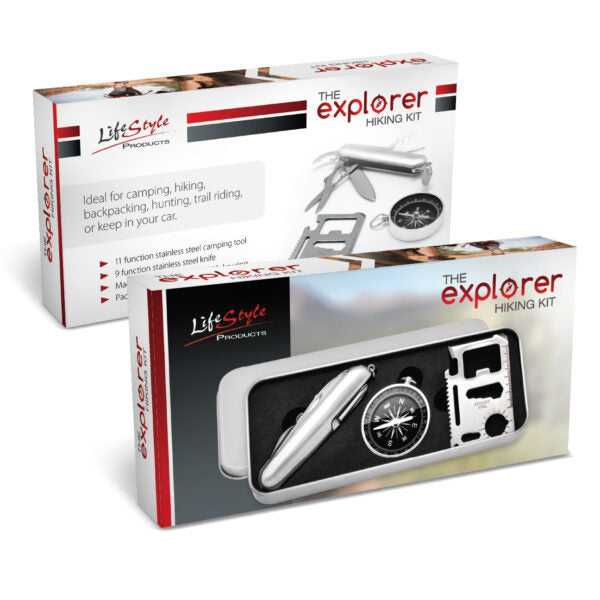 LifeStyle Products The Explorer Hiking Kit