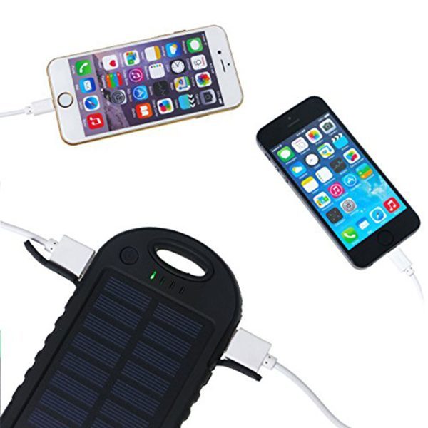 Blacksburg 4000 mAh Waterproof Solar Power Bank