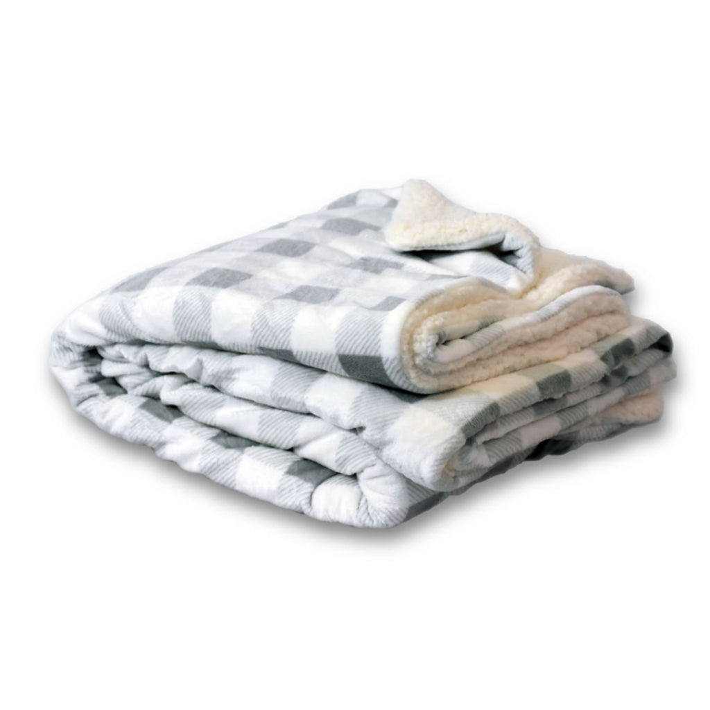 Sutterwood Deluxe Micro Mink Sherpa Blanket