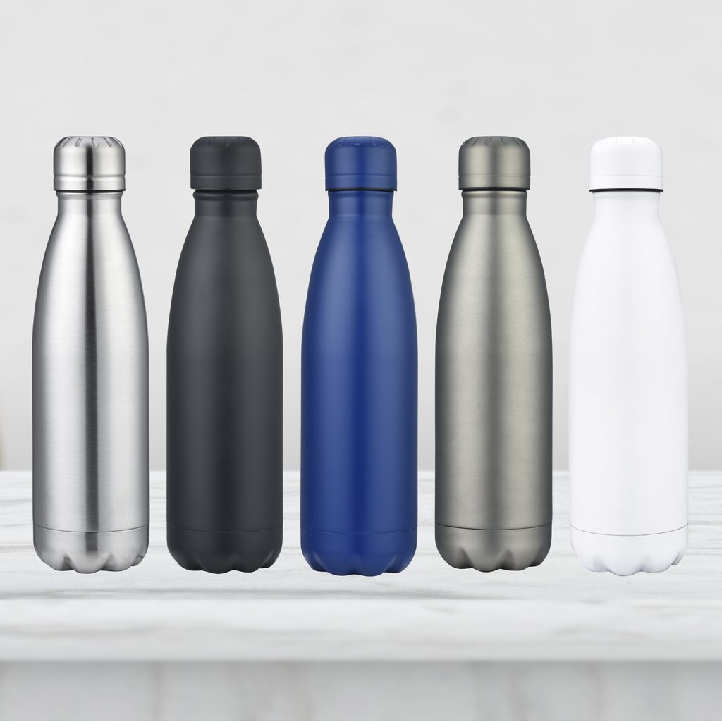 Medina 17 oz Double Wall Stainless Steel Vacuum Bottle