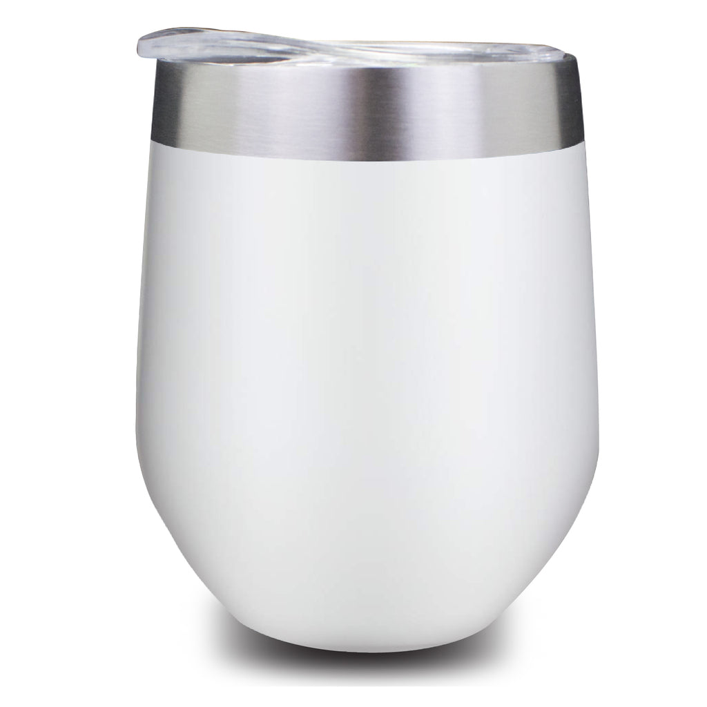 12 oz Stainless Steel Wine Tumbler