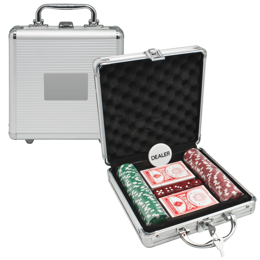 LifeStyle Products Deluxe 100 pc Poker Set