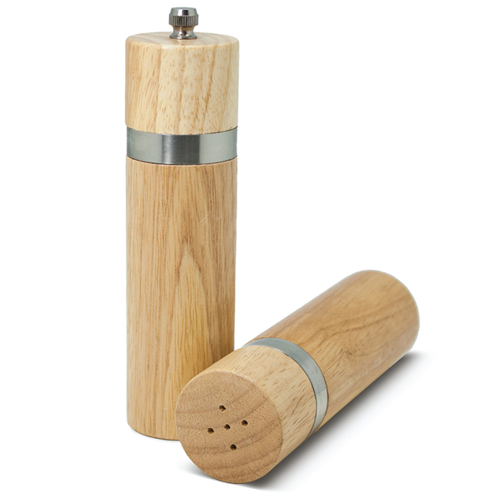 Grande Chef Wooden Salt and Pepper Shaker Set