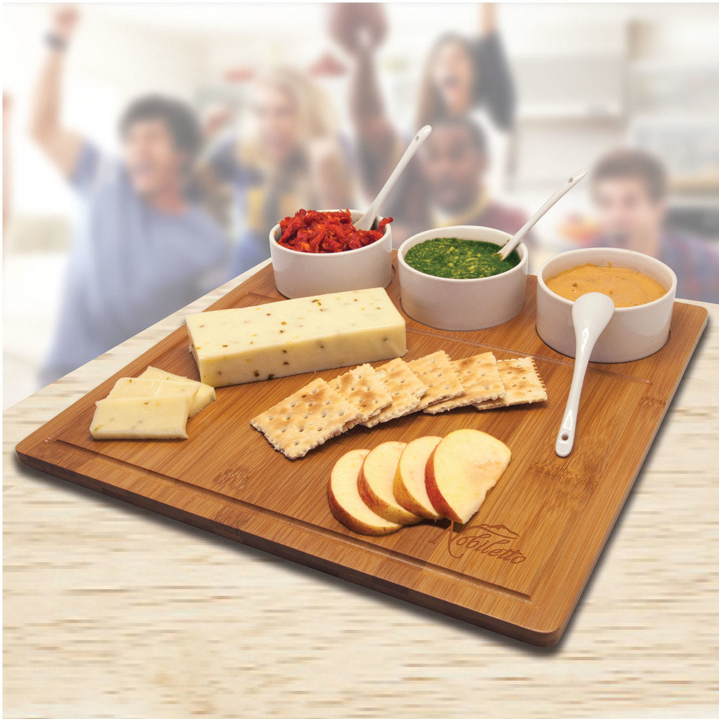 Grande Chef Trio Bamboo Serving Tray