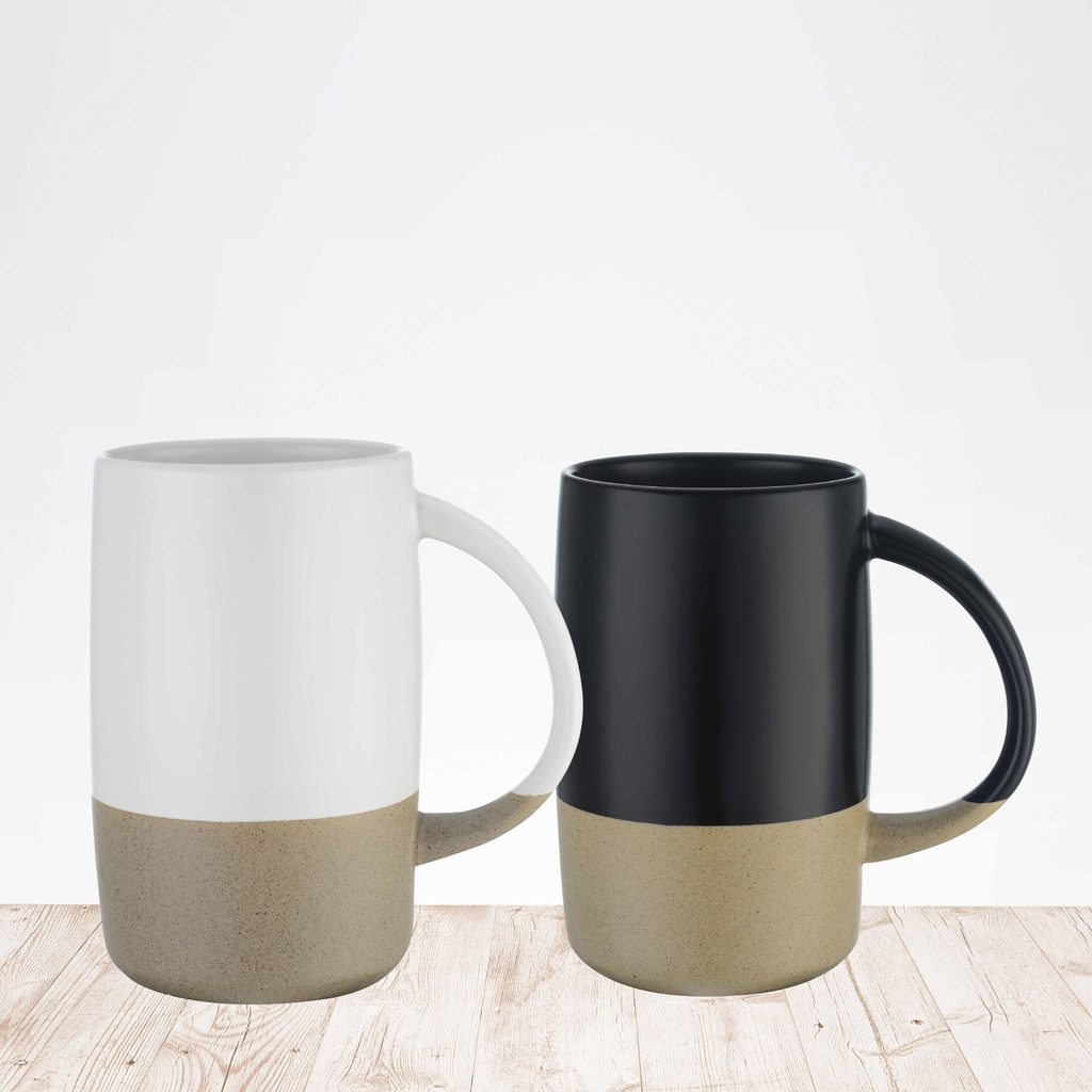 Lachlan 17 oz Two Tone Ceramic Mug