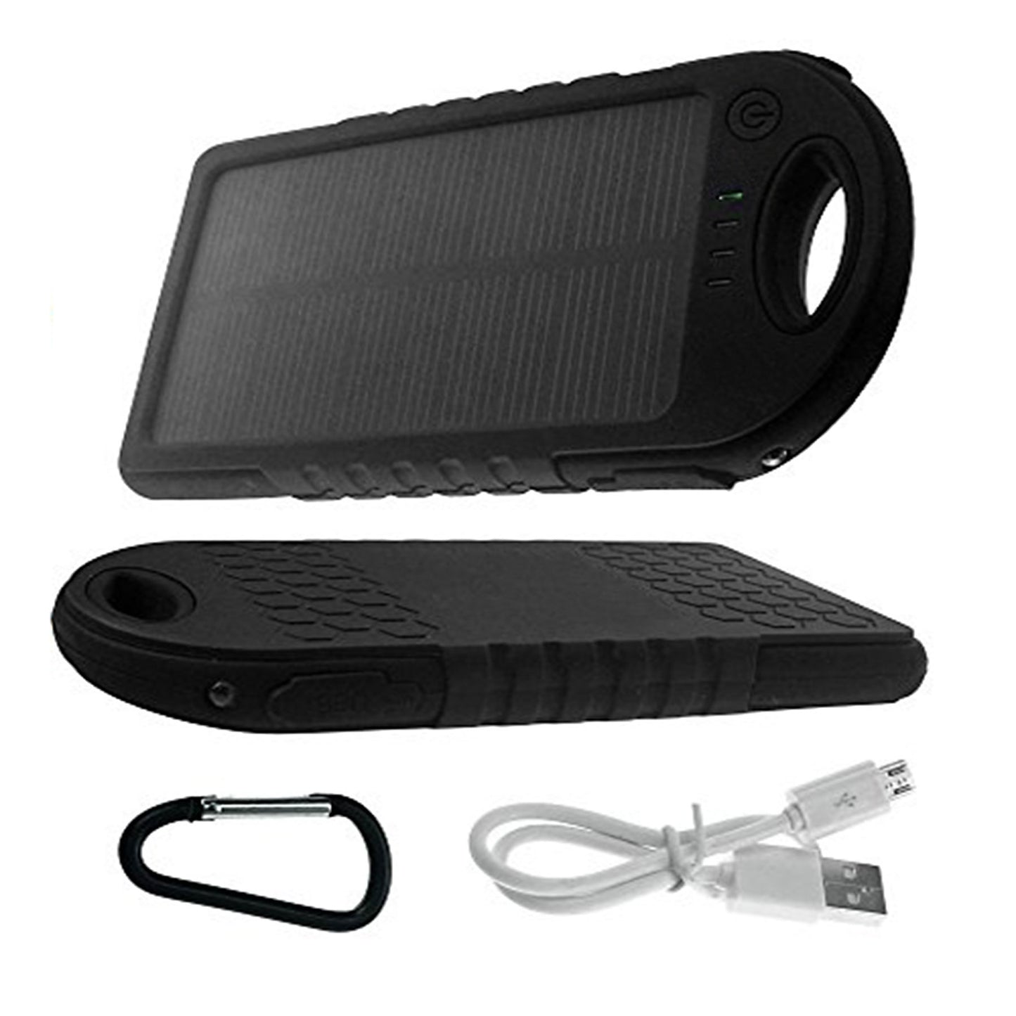 Blacksburg 4000 mAh Waterproof Solar Power Bank