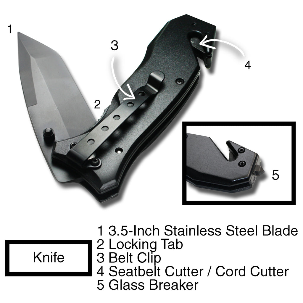 3 in 1 Rescue Knife