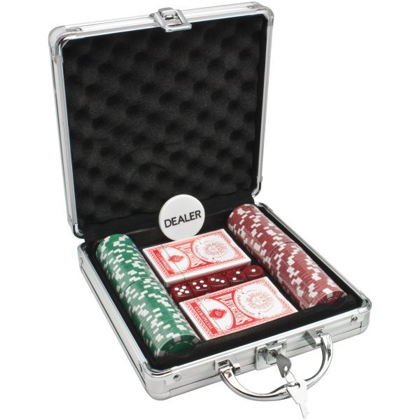 LifeStyle Products Deluxe 100 pc Poker Set