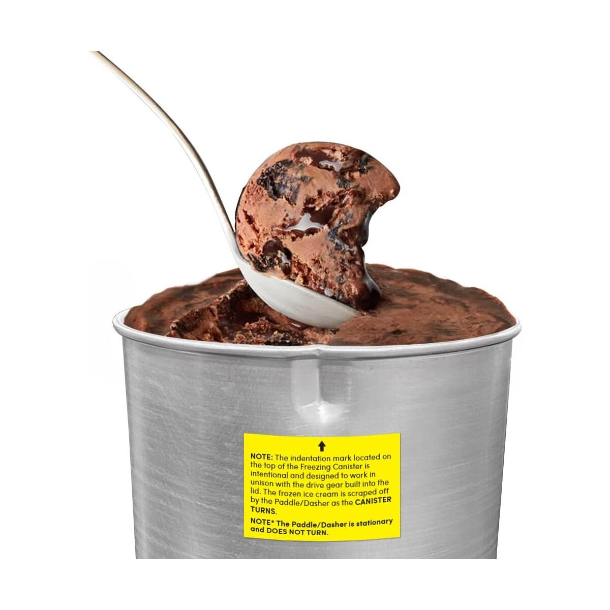 Elite Gourmet Galvanized Metal Ice Cream Maker