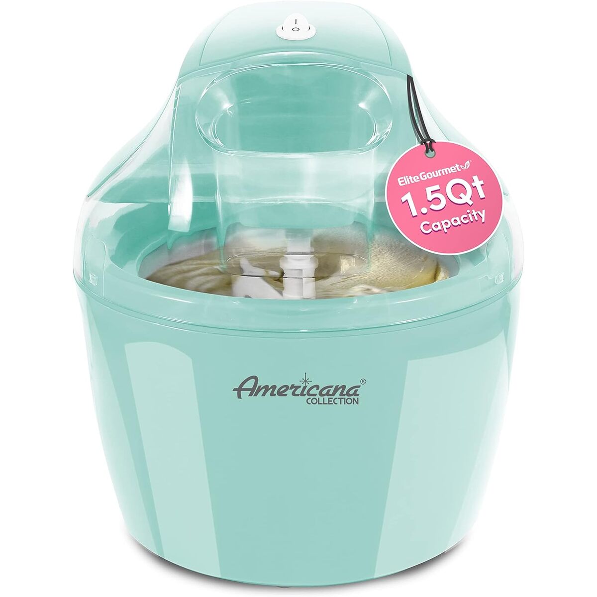 Elite Gourmet 1.5 Quart Ice Cream Maker