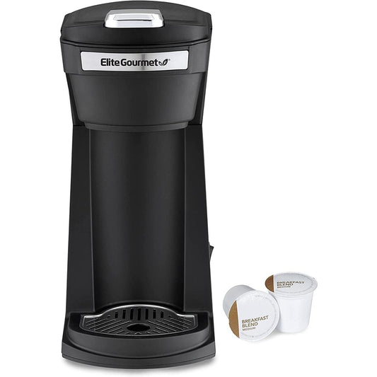 Elite Gourmet 2 in 1 Capsule / Grounds Personal Coffeemaker