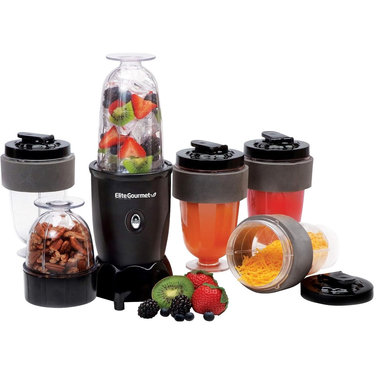 Elite Gourmet 17 Piece Personal Blender