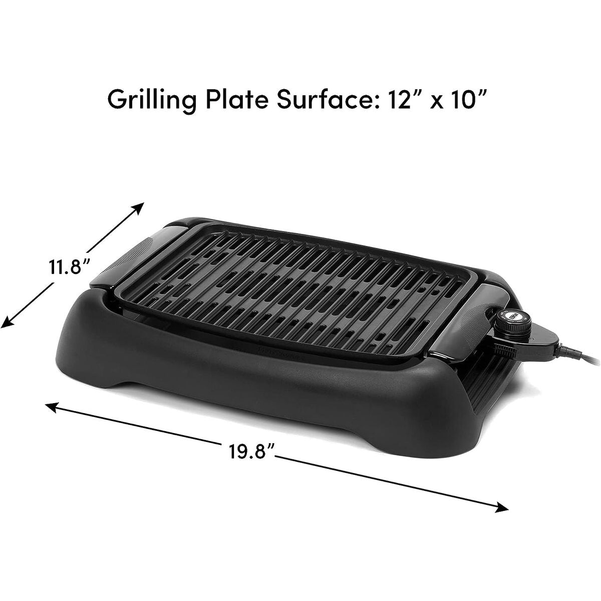 Elite Gourmet 13" Countertop Grill