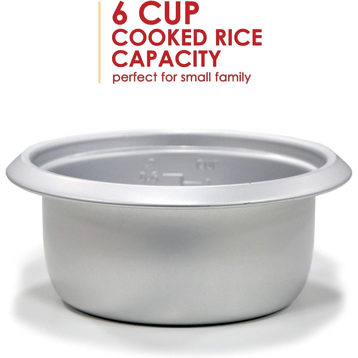 Elite Gourmet 6 Cup Rice Cooker