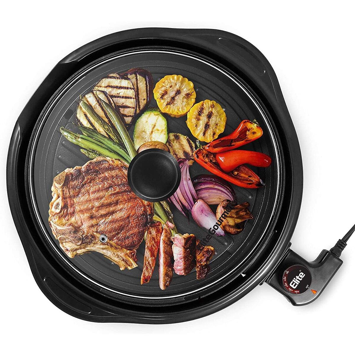 Elite Gourmet 11" Indoor Grill