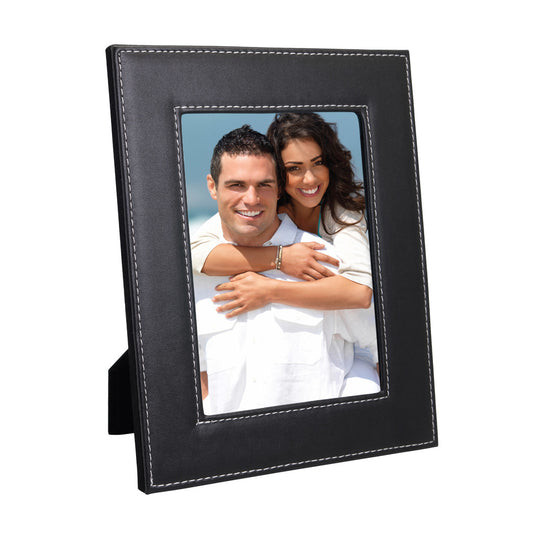 LifeStyle Products Leatherette Photo Frame 5 X 7
