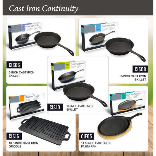 Cast Iron Continuity Set