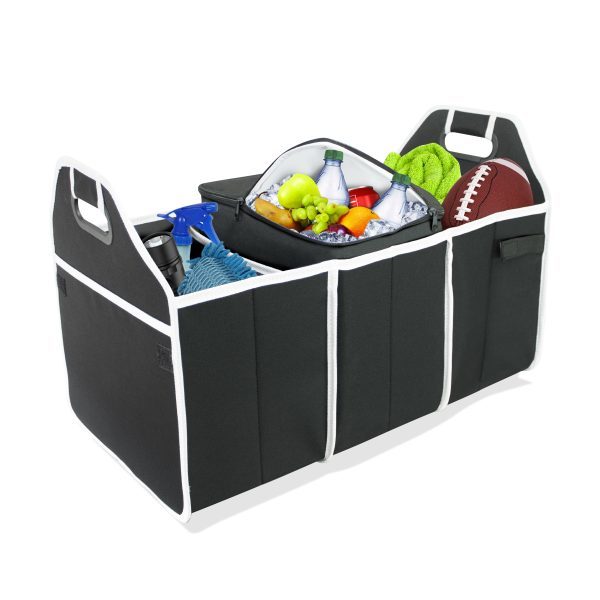 LifeStyle Products Auto Trunk Organizer with Removable Cooler