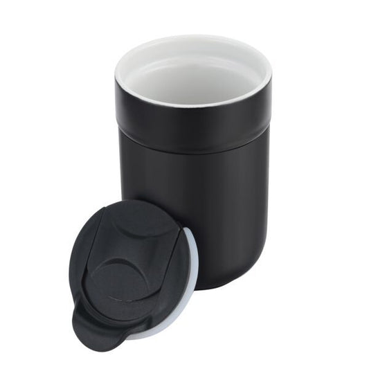 Adelaide 9.5 oz Ceramic Mug with Silicone Sleeve & Slide Lid