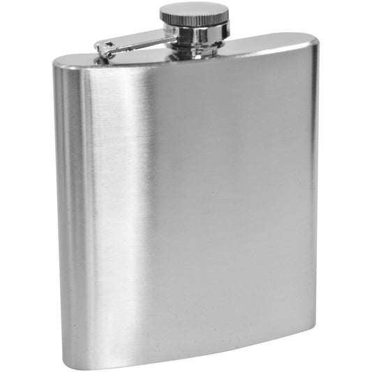 Lincoln 6 oz Stainless Steel Hip Flask