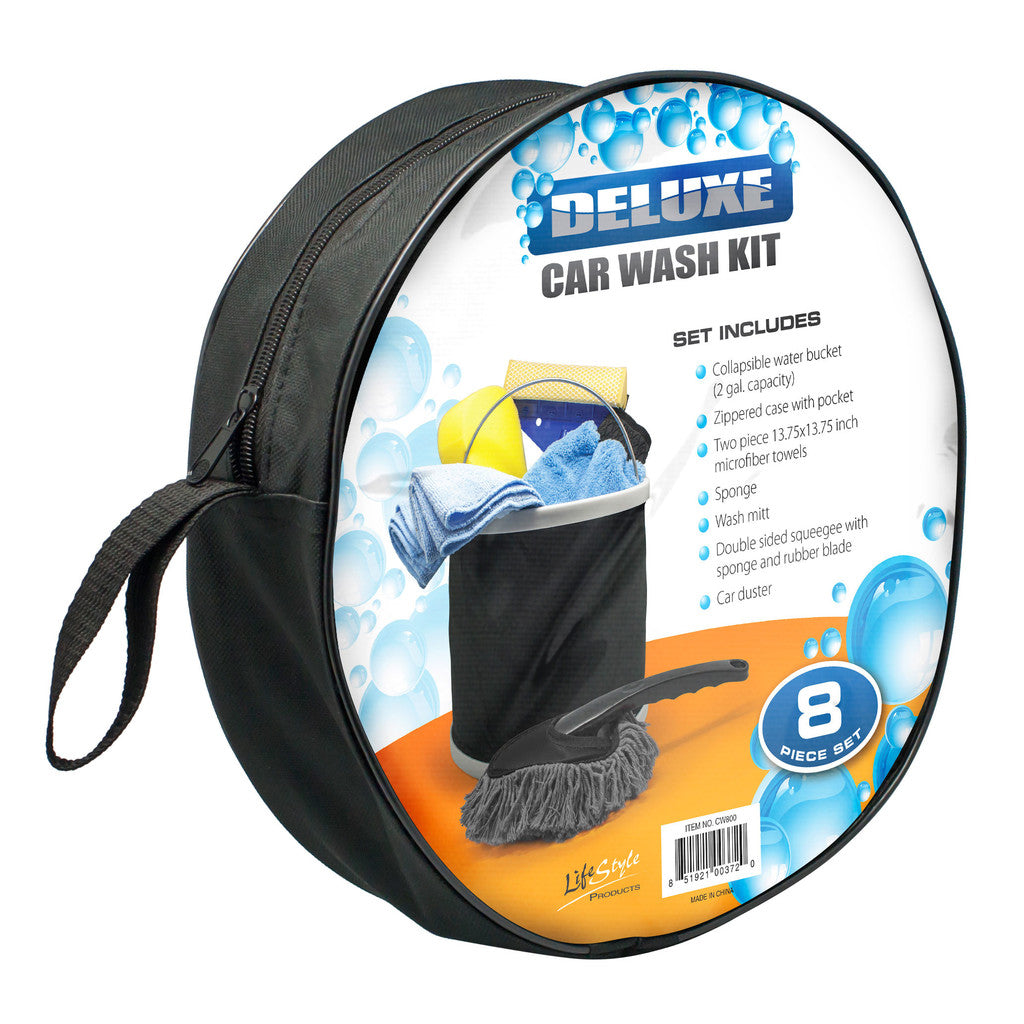 LifeStyle Products Deluxe Car Wash Kit