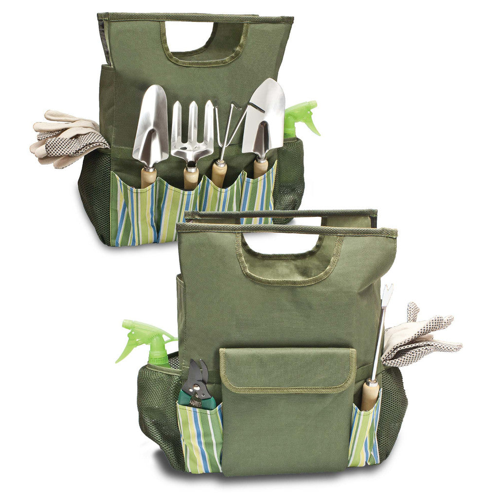 LifeStyle Products 10 pc Garden Tool Tote