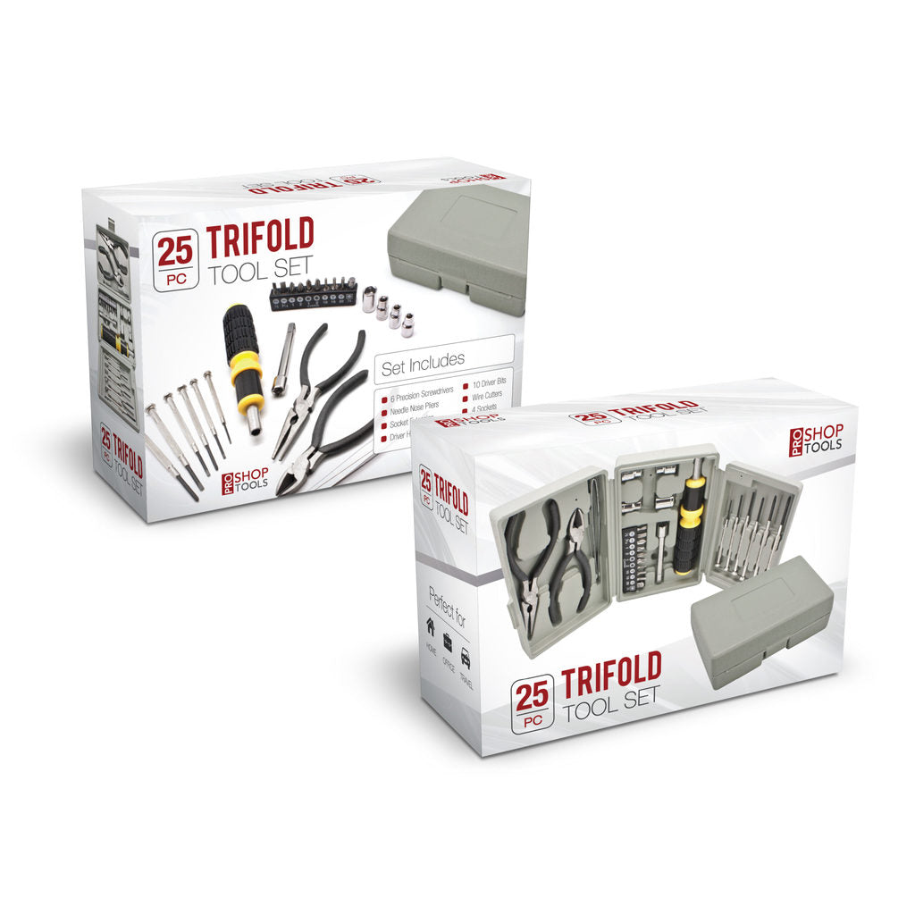 Pro Shop Tools Trifold Tool Set