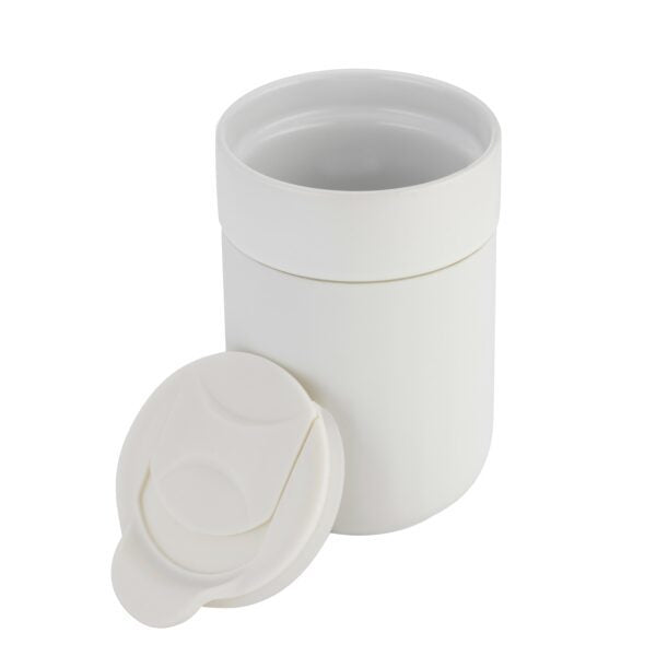 Adelaide 9.5 oz Ceramic Mug with Silicone Sleeve & Slide Lid