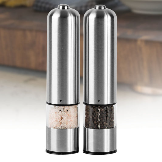 Electric Salt and Pepper Shaker Set