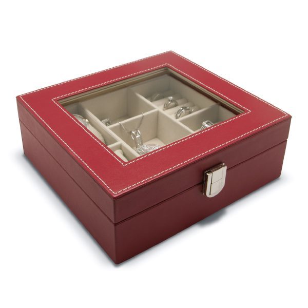 Ambrose Leatherette Jewelry Box