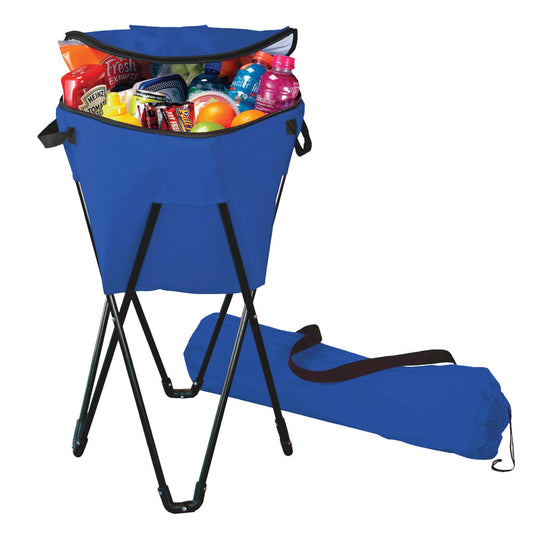 Insulated Beverage Cooler Tub with Stand