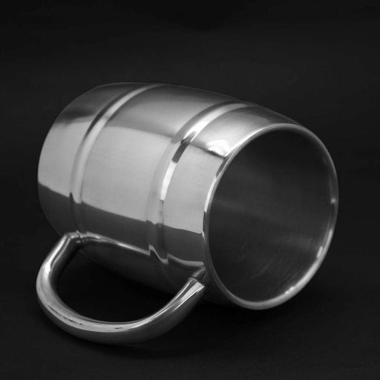 Stainless Steel Keg Beer Mug