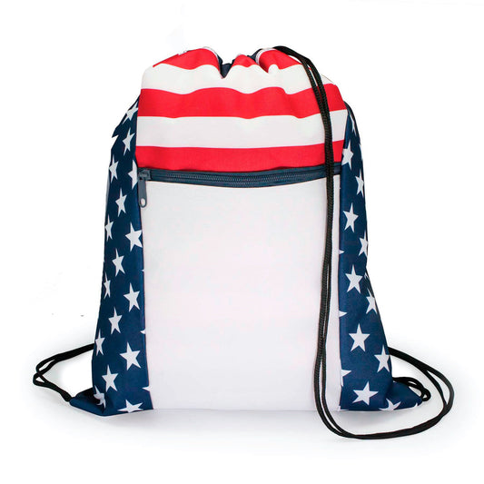 Patriotic Drawstring Bag