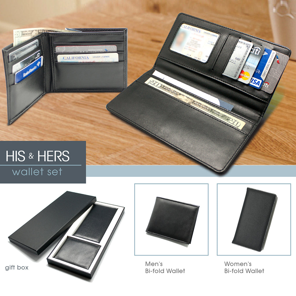 His & Hers Wallet Set