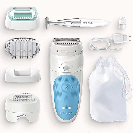 Braun Hair Removal for Women, Shaver and Bikini Trimmer, Cordless, Rechargeable, Wet & Dry