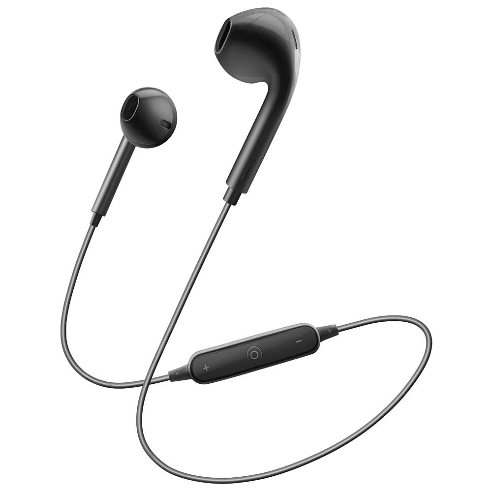 Coby Stereo Wireless Earbuds, Black