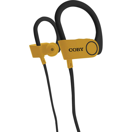 Coby Wireless Bluetooth� Earbuds, Yellow