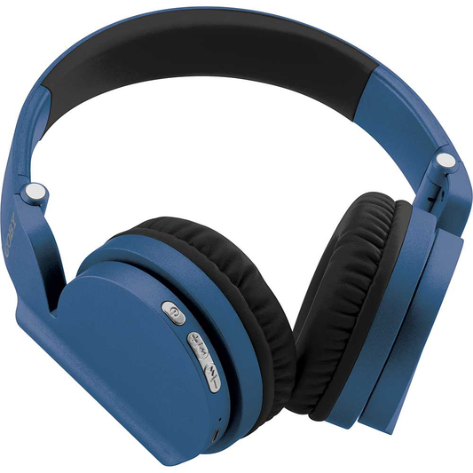 Coby On-Ear Wireless Headphones, Blue